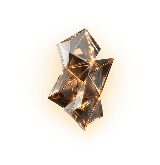 A glowing crystal symbolizing the depth of your reflections